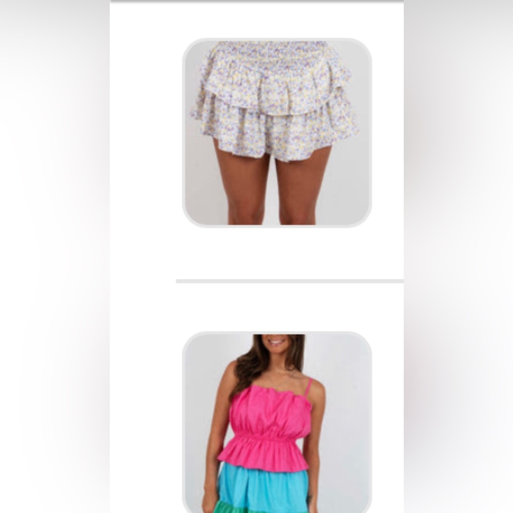 Dress and a skirt. Size Large. Brand new